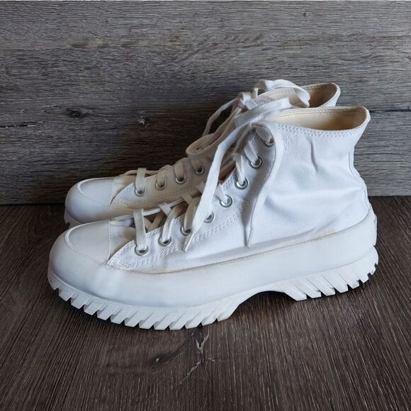 Converse Chuck Taylor All Star Lugged 2.0 High Platform White size 10 - Picture 4 of 11